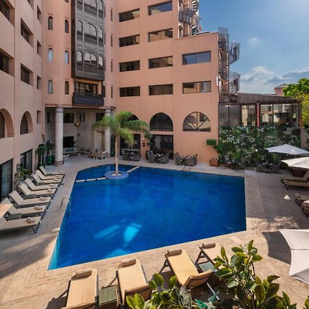 Hivernage Hotel & Spa Marrakesh Luaran gambar The swimming pool at the hotel
