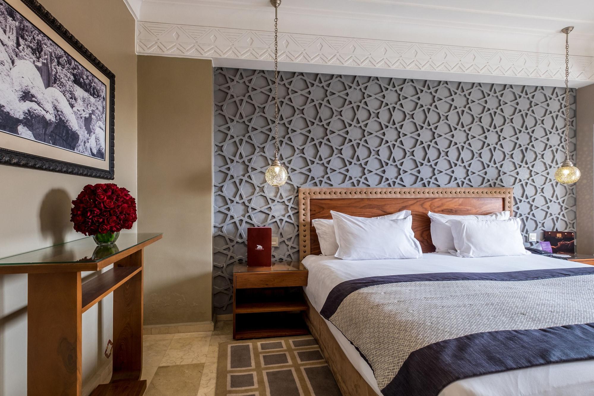 Hivernage Hotel & Spa Marrakesh Luaran gambar A bedroom at the hotel