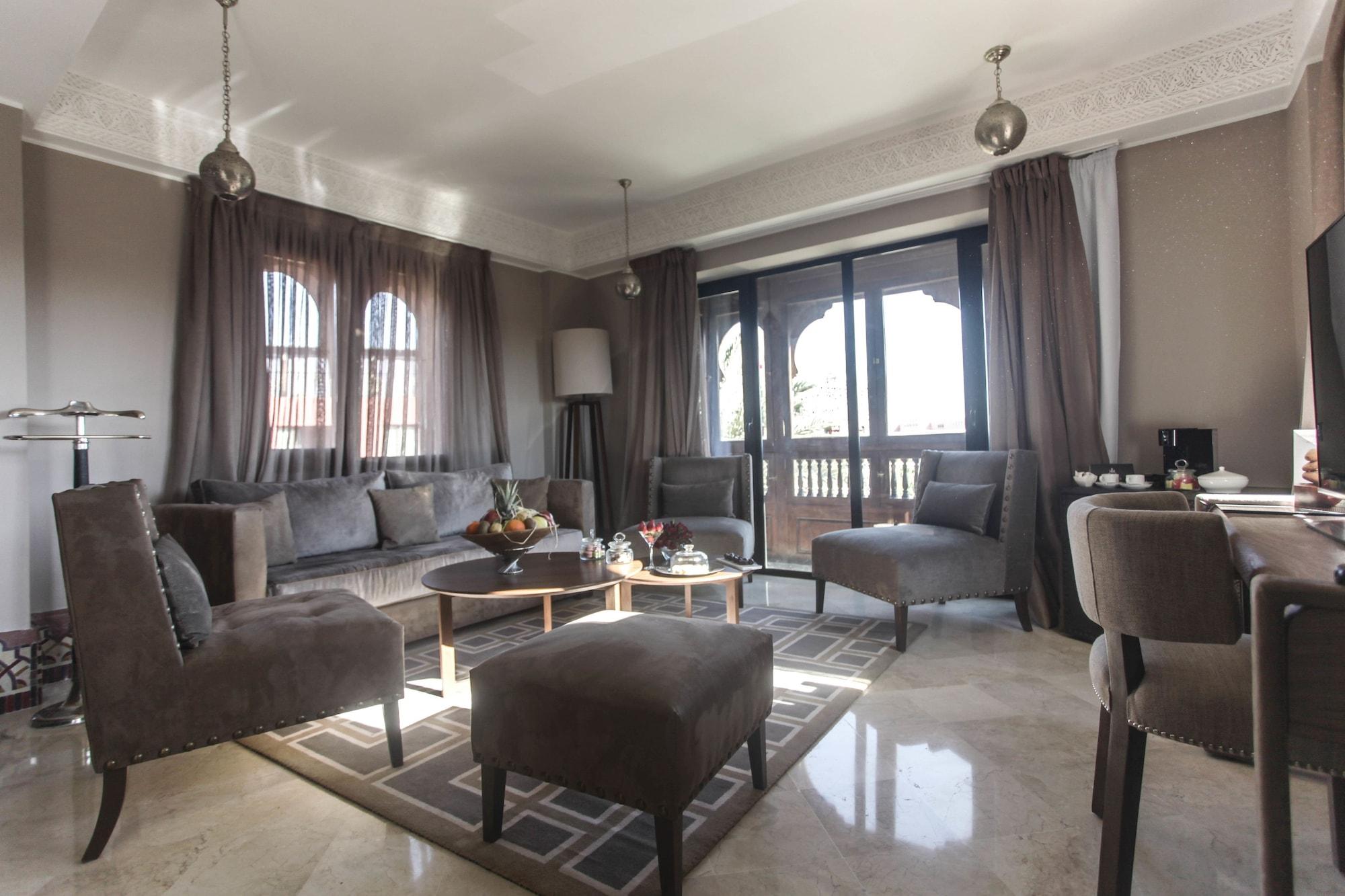 Hivernage Hotel & Spa Marrakesh Luaran gambar A living room