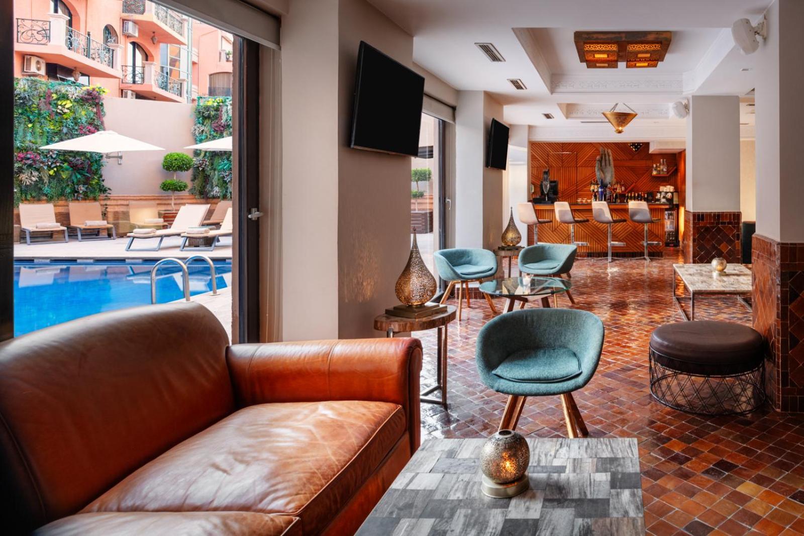 Hivernage Hotel & Spa Marrakesh Luaran gambar The hotel's lobby