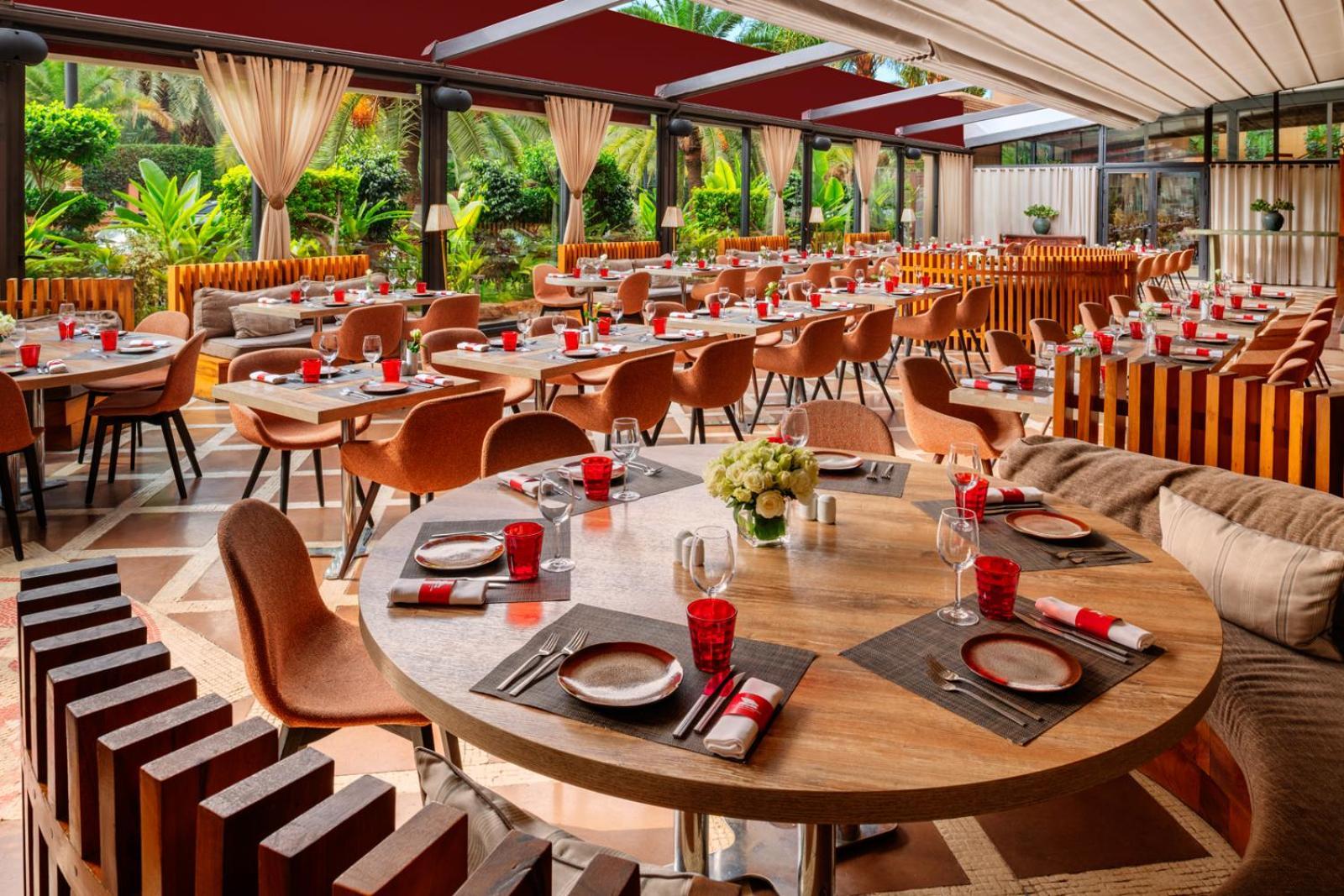 Hivernage Hotel & Spa Marrakesh Luaran gambar The Deck