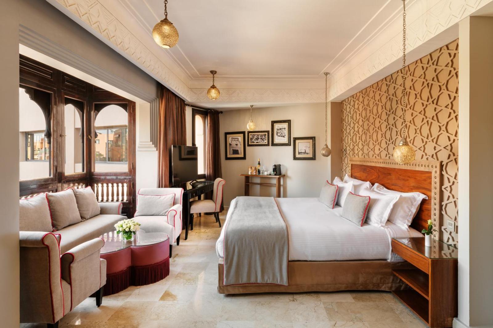 Hivernage Hotel & Spa Marrakesh Luaran gambar A suite at the hotel