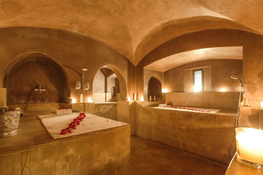 Hivernage Hotel & Spa Marrakesh Luaran gambar A hammam in Marrakech, Morocco