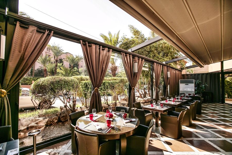 Hivernage Hotel & Spa Marrakesh Luaran gambar The Terrace